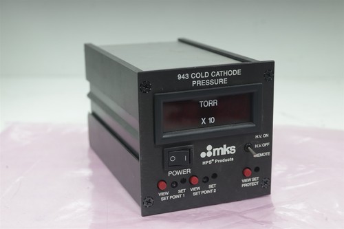 MKS HPS 943 Cold Cathode Vacuum Gauge Controller for MKS 423 I-Mag 120VAC - Picture 1 of 5