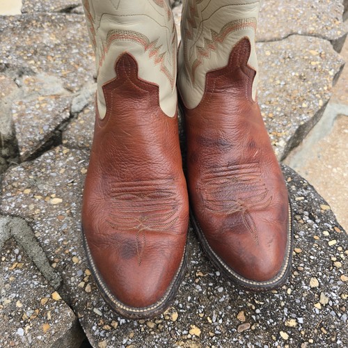 Anderson Bean Cowboystiefel Herren 8D 2-farbig hellbraun/braun 76690 4800 - Bild 5 von 7