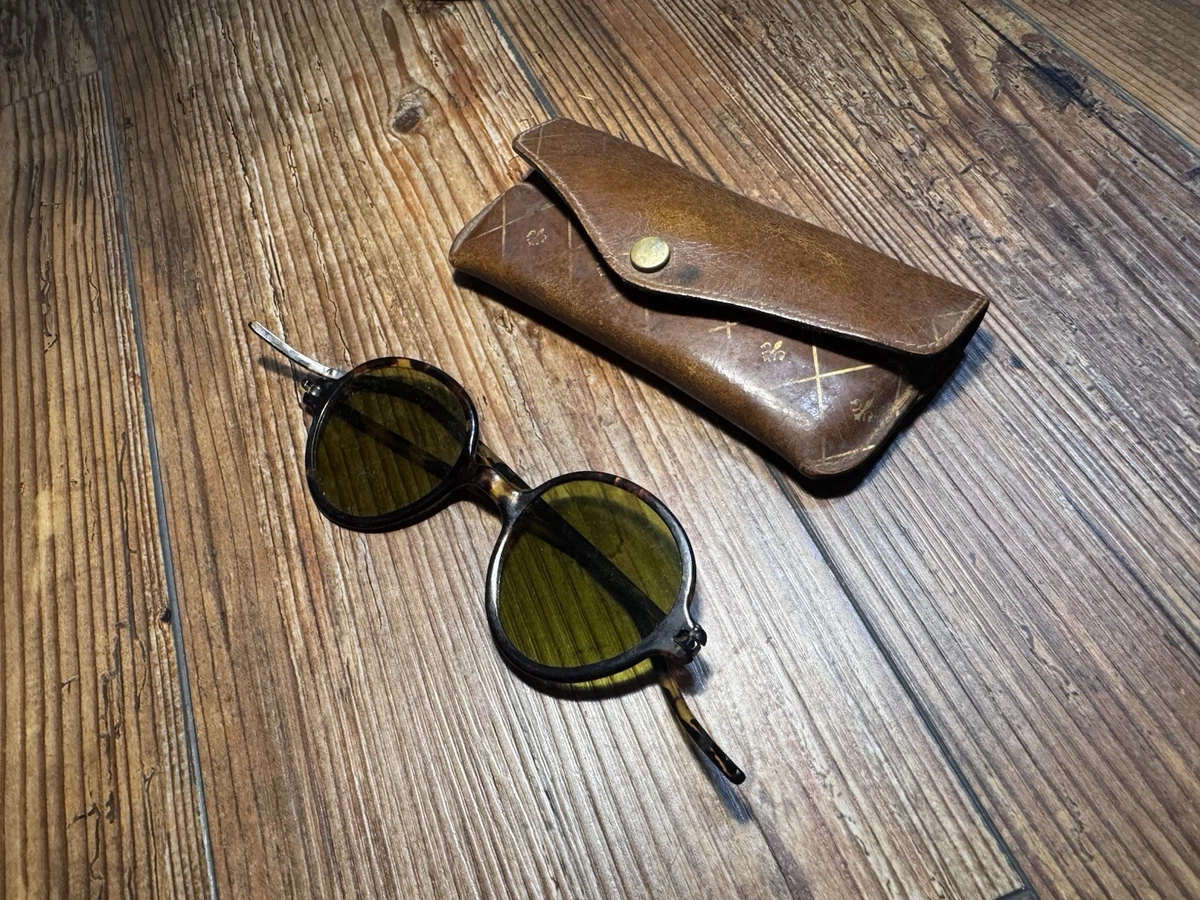 Tortoise Green Vintage Sunglasses for sale | eBay display picture 1