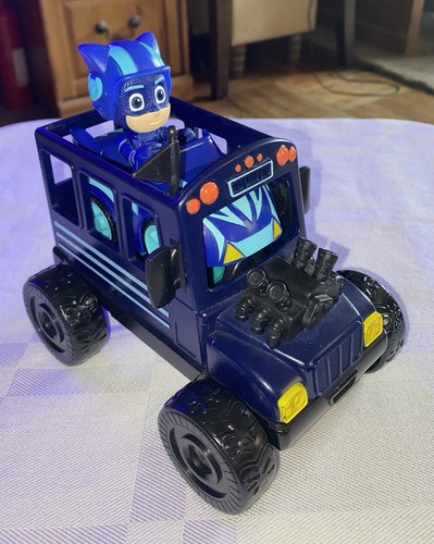 PJ Masks Catboy Cat-Car Mini Vehículo y Noche Ninja Autobús Negro - Imagen 2 de 15
