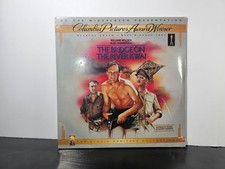 The Bridge On the River Kwai Widescreen Laserdisc LD William Holden Sealed