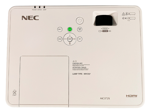 Projecteur NEC MC372X 3LCD 3700 Lumens HD HDMI VGA - 431 Heures Utilisées ! - Photo 9/10