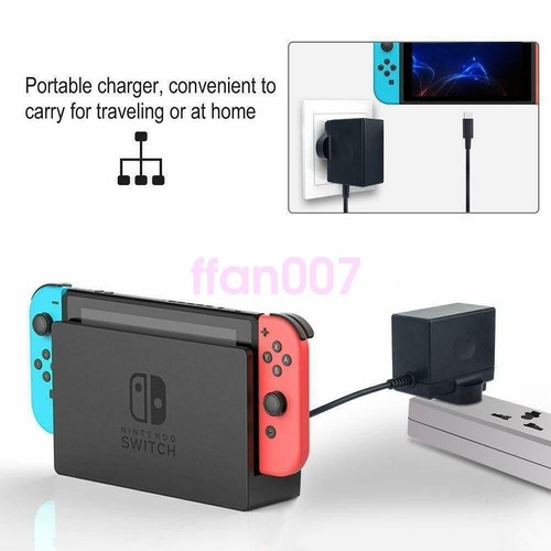 FAST CHARGER CABLE For Nintendo Switch/Lite/Dock AC Adapter Power Supply Type C - Picture 4 of 4