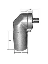 1/2" Pneumatic Impact Wrench Universal Right Angle Head Adapter