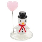  Mini Snowmen Snowman Ornament Christmas Decorations Crystal Figurines