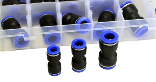 118pc Pneumatic Push in Air Line Hose Joiner Grab Kits Assortmentt - Picture 6 of 12