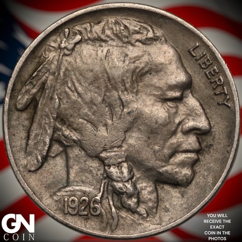 1926 P Büffelnickel A0822