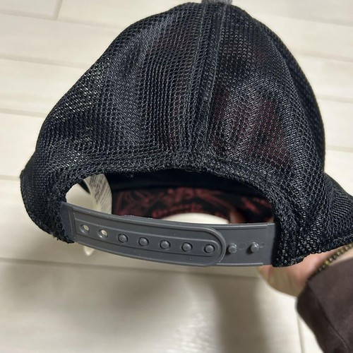 Diesel Y2K Archive Mesh Cap Grunge Free Size Wool Hat - Picture 4 of 5