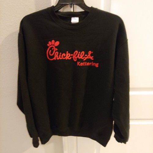 Maglione uomo Chick-Fil-A pullover nero taglia XL Kettering - Foto 1 di 4