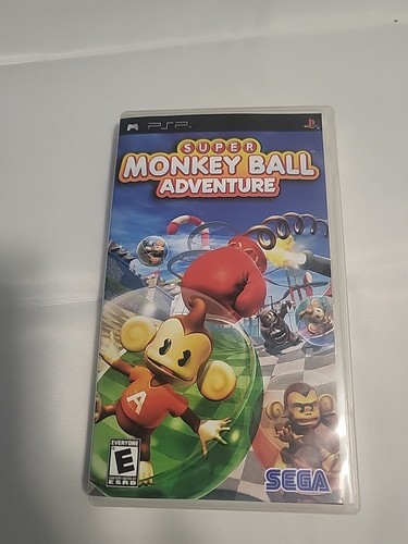 Super Monkey Ball Adventure Sony PSP Game CIB Complete - Picture 2 of 8