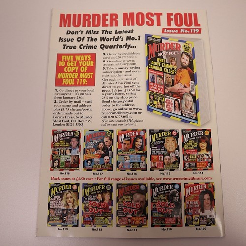 5x True Detective Magazines Lot – Feb/Mar/Apr 2021 + Apr/May 2023 Bundle Lot - Bild 5 von 11