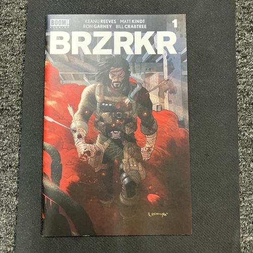 BRZRKR #1 Cover A 1st print, Keanu Reeves BOOM! NM Netflix! Bagged & Boarded