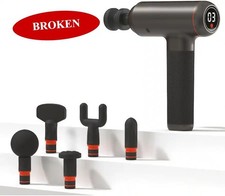  BROKEN Sharper Image - Powerboost Deep Tissue Massager - Black