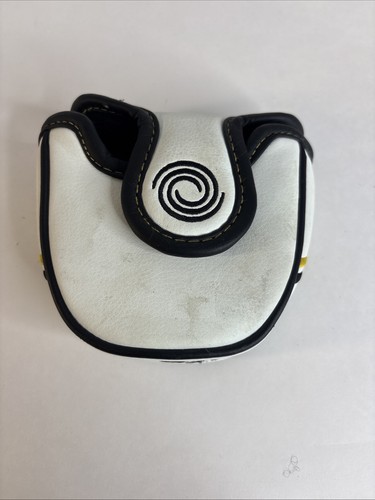 ODYSSEY STROKE LAB MALLET PUTTER HEADCOVER - Black Head Cover GREAT - Picture 2 of 5