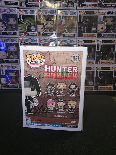 Funko Pop! Hunter x Hunter - Chrollo Lucilfer (Exclusive) #1587 W/ PROTECTOR  - Picture 4 of 7