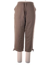 Tommy Hilfiger Women Brown Casual Pants 18 Plus