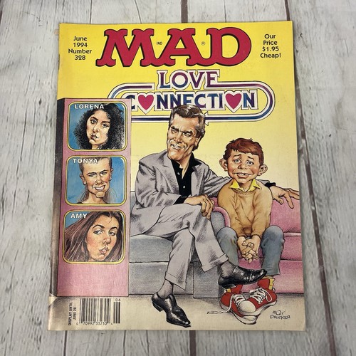 Mad Magazine Jun 1994 #328 Love Connection Ley y Orden Lorena Bobitt - Imagen 1 de 5