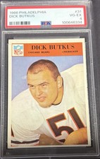 1966 Philadelphia Dick Butkus # 31 PSA 4