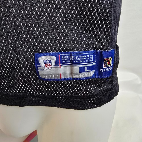 Detroit Lions Trikot Jugend Large 14-16 Kevin Jones Reebok NFL #34 schwarz Football - Bild 4 von 8