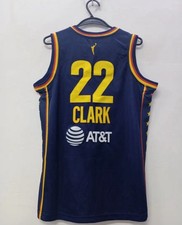 Caitlin Clark #22 Indiana Fever Kids Blue Unisex Youth Medium Jersey
