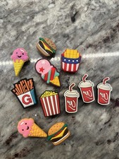 Croc Jibbitz Charms - Food - Set Of 11