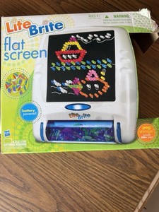 Hasbro Lite Brite Battery Powered Flat Screen D4