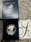 2005-W Proof American Silver Eagle w/ Box & COA