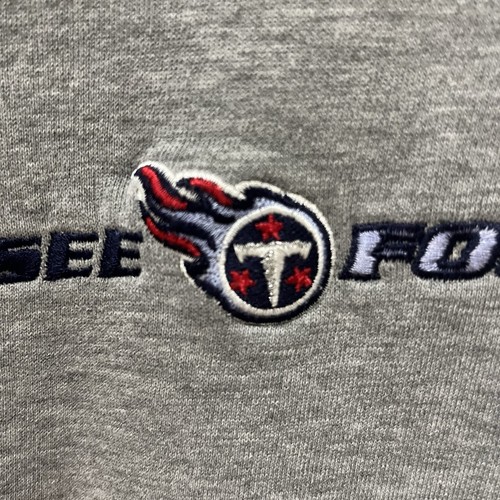 Vintage Y2K Tennessee Titans Authentic NFL Reebok Sweatshirt grau gesticktes Logo M - Bild 3 von 8