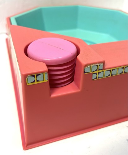 Vintage 1983 Mattel Barbie Bubbling Spa Pool Spielset Whirlpool *unvollständig - Bild 4 von 10