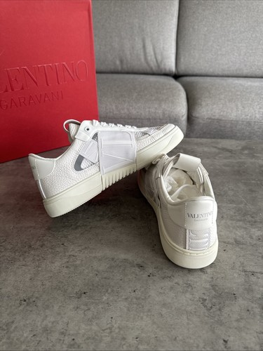 VALENTINO GARAVANI VL7N BIANCO/PELLE PETTINATA/TESSUTO DONNA TAGLIA 4 37 - Foto 17 di 24