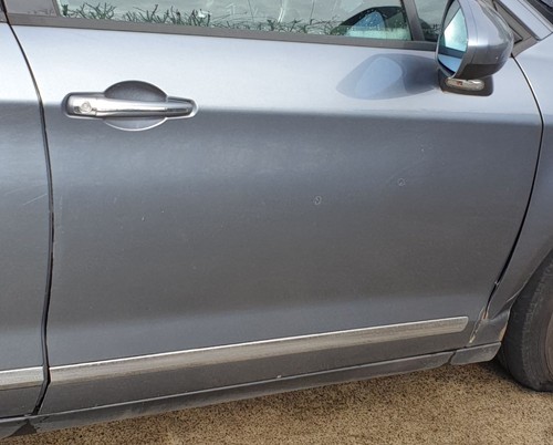 CITROEN C5 Mk2 2007-2017 Front Door Panel Right Side Thorium Grey KTH - Picture 7 of 11