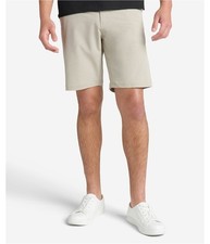 Kenneth Cole Mens Moisture Wicking Casual Chino Shorts, Green, 30