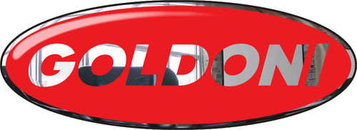 3D Chrom Erhöht Aufkleber Sticker Set Kompatibel mit Goldoni Traktor - Verschiedene Modelle - Bild 8 von 12