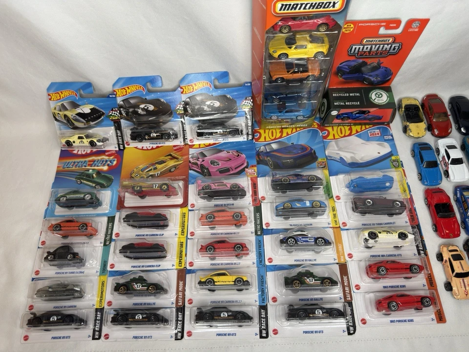 🔥 Lote de 50+ coches diecast Porsche - ¡Marcas mixtas! 🔥 Foto 2 de 4