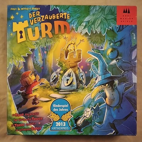 DREI MAGIER SPIELE 40867: DER VERZAUBERTE TURM [Kinderspiel]. Rettet die Prinzes - Picture 1 of 2
