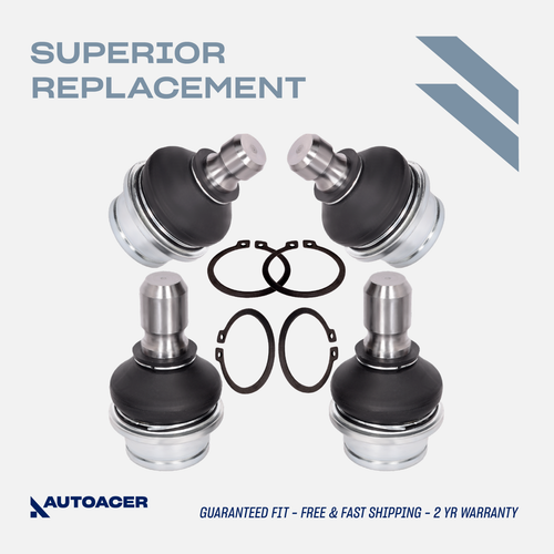 AUTOACER - 4p Rear Upper & Lower Control Arm Ball Joints For Pathfinder 2.5 3.0L - Bild 1 von 8