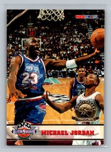 1993-94 NBA Hoops 5th Anniversary Parallel #257 Michael Jordan HOF Chicago Bulls