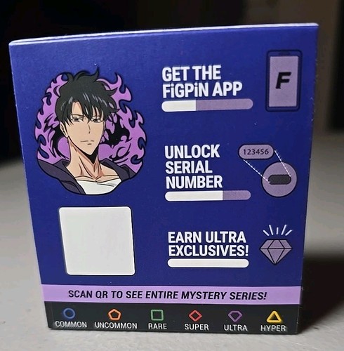 SUNG JIN WOO Enamel FigPin Solo Leveling Fig Pin Mini Mystery Series 1 - Picture 5 of 6