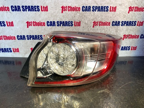 MAZDA 3 SCHRÄGHECK 5DR D SPORT MK2 BL 2011 RÜCKLEUCHTE FAHRERSEITE AUSSEN LAMPE