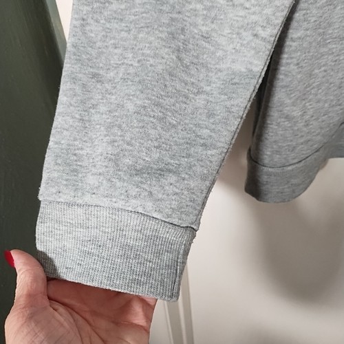 Silly Goose University XL Sudadera Cuello Redondo Unisex Pullover Gris Negro - Imagen 4 de 6