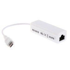 Micro USB 0Mbps Fast Network Adapter Card