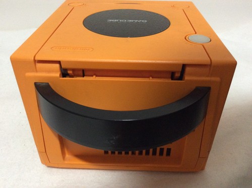 【Botón abierto pegado】Consola Nintendo GameCube naranja en caja DOL-001 NTSC-J Japón - Imagen 6 de 16