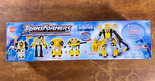 2002 TRANSFORMERS RID LANDFILL Wedge Grimlock Heavy Load Hightower WALMART excl - Picture 3 of 3