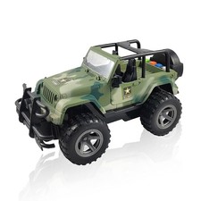 US Army Toy Truck Friction Powered Model Car with Lights Sounds Fun Gift for ...
