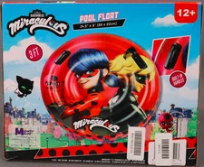 Mighty Mojo Miraculous Ladybug Cat Noir 30  Ring Float Pool Raft Inflatable Tube