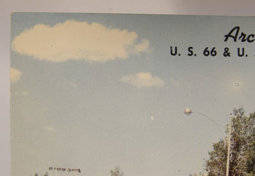 VINTAGE OVERSIZED POSTCARD ADVERTISING ARCADIA LODGE MOTEL KINGMAN AZ ROUTE 66 - Bild 20 von 24