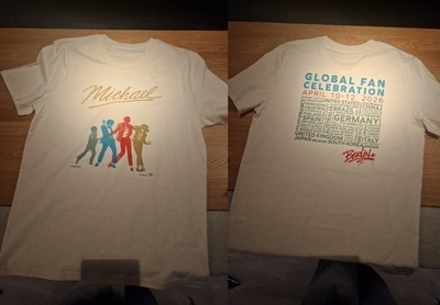The Michael Movie Merch Given Away In Berlin! April 10 12 T-shirt