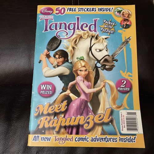 Disney Tangled Meet Rapunzel Activity Book 2 Free 11 X 17” Posters & 50 Stickers - Bild 1 von 21