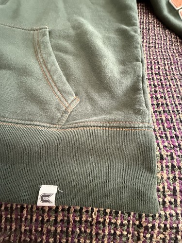 Vintage Colosseum Zip Up Hoodie University Of Miami Hurricanes Herren Gr. L Faded - Bild 6 von 18