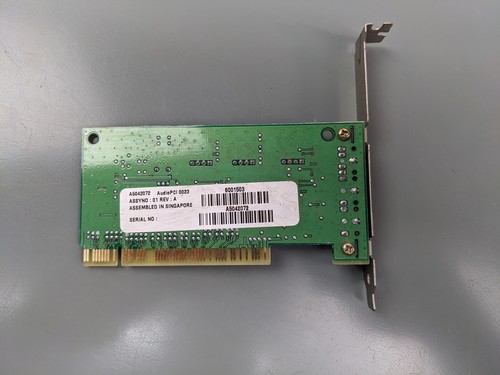 Creative Labs Audio PCI CT5806 ES1373 scheda audio PCI per giochi vintage 486 Pentium - Foto 3 di 3